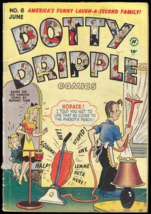 DOTTY DRIPPLE COMICS #6 (June 1949) - Harvey Comics - Picture 1 of 2