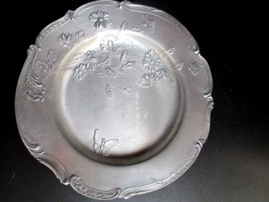 Zinnteller, 95 % Zinn, Frieling Zinn, Durchmesser 24 cm, 495 g Gewicht - Bild 1 von 3