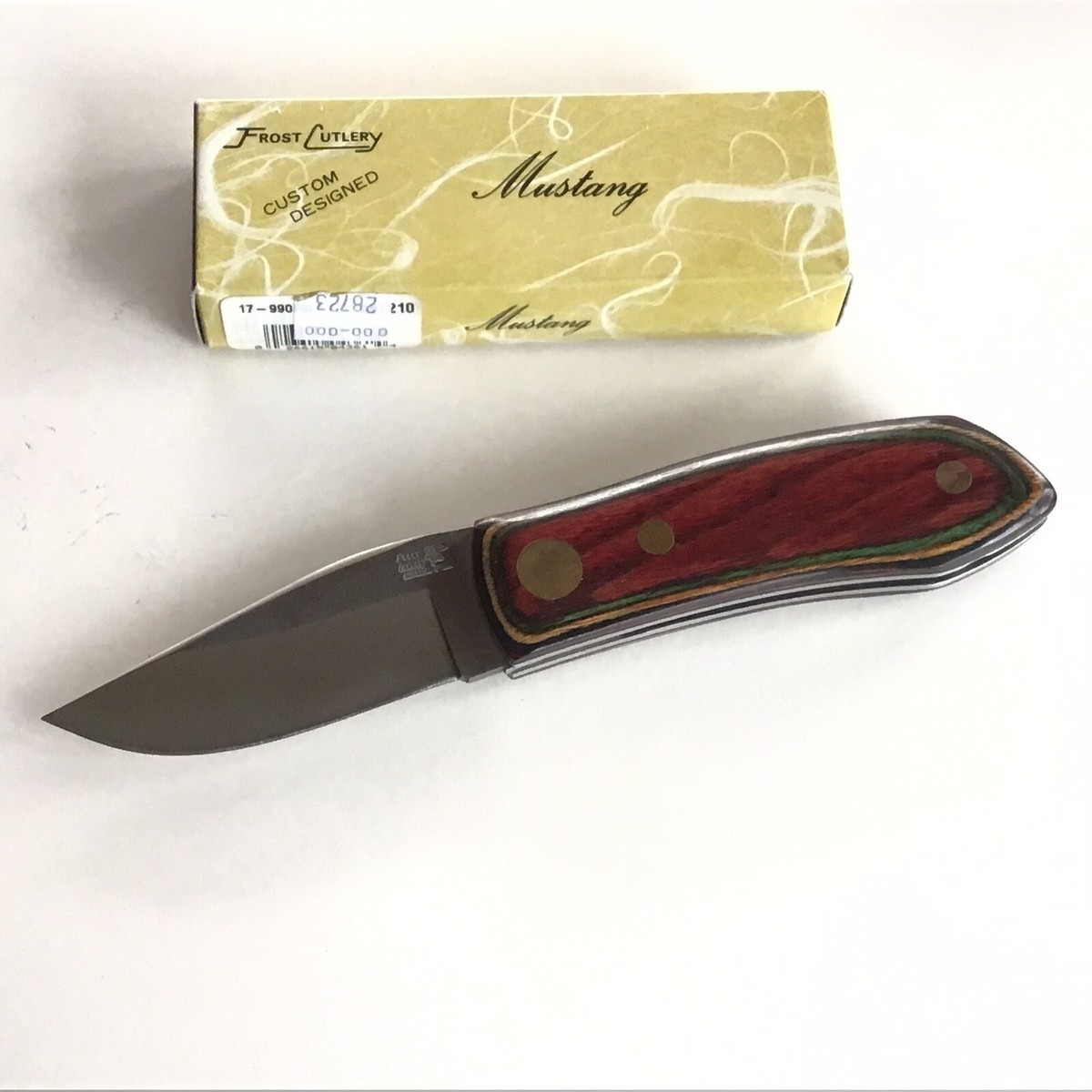 Frost Cutlery Collectible Folding Knives Wood Handle for Frost Cutlery Collectible Folding Knives Wood Handle for