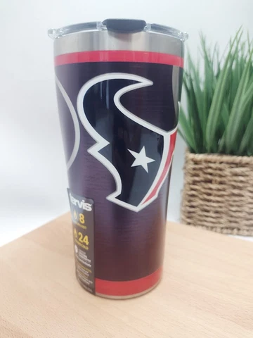 Tervis - Rush 20oz Stainless Steel tumbler - NFL - Houston Texans Cover