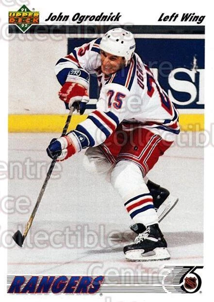 1991-92 Upper Deck #476 John Ogrodnick - Image 1 of 1