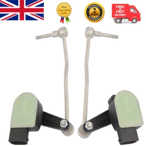 2X Front Air Suspension Height Level Sensor For Audi A8 D3 4E 02-10 VW Phaeton - Picture 1 of 8