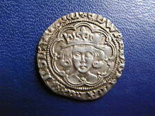 Edward IV Groat London 1480-83 cinquefoil mintmark S.2100 rose on breast aEF