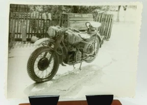 Vintage Photo Motorcycle Ural M-72 Motorcycle USSR Soviet Union - Picture 1 of 6