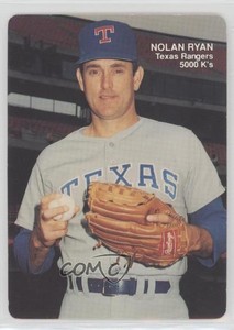 1990 Mother's Cookies Nolan Ryan 5000 K's Cookies Nolan Ryan #1 HOF