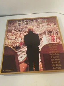 William Shakeseare's Hamlet A Kenneth Branagh Film Laserdisc Widescreen - Picture 1 of 4