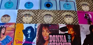 DONNA SUMMER LOT OF 16 UK 7" SINGLES 1977-89 GTO CASABLANCA WARNER EX-NM DISCO - Foto 1 di 5