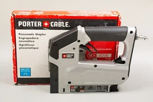 (MA4) Porter Cable 3/8 in 18 Gauge Pneumatic Crown Or Brad Stapler Model TS056 - Picture 1 of 5