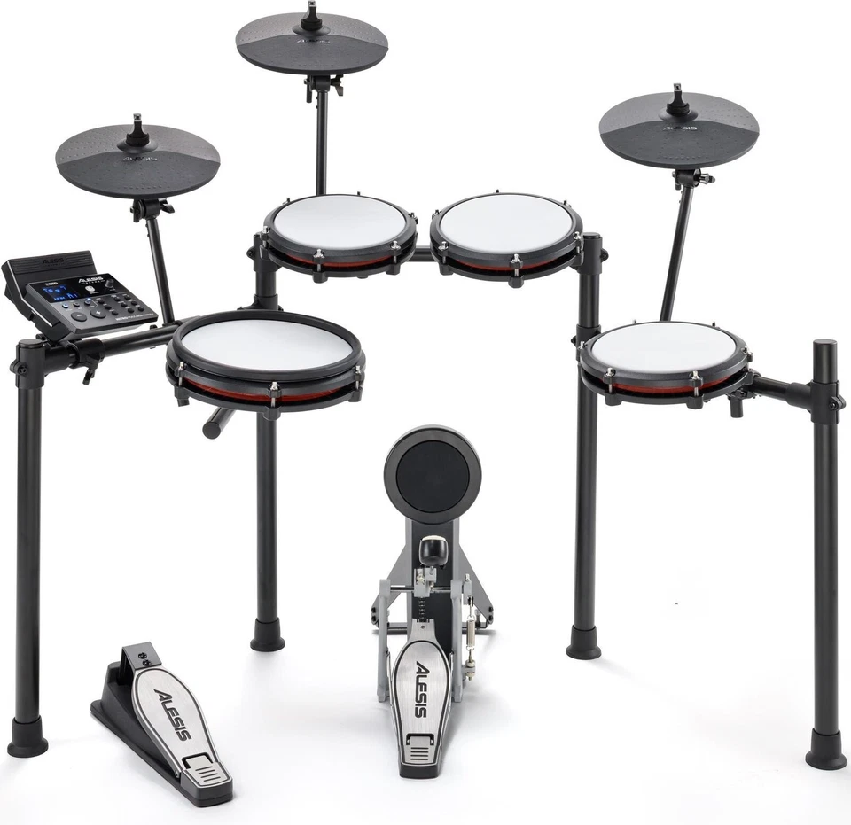 Alesis Nitro Ma-Piece Electronic Drum Set - Black (NITROMAXKITXUS)