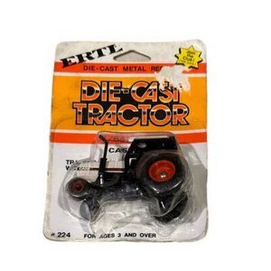 ERTL Tractor with Cab Case 2594 Die Cast White 1:64 Scale Vintage NEW - Picture 1 of 3