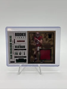 2017 Contenders Rookie Ticket Swatches Horizontal Variation CJ Beathard RC #SW-7 - Picture 1 of 2