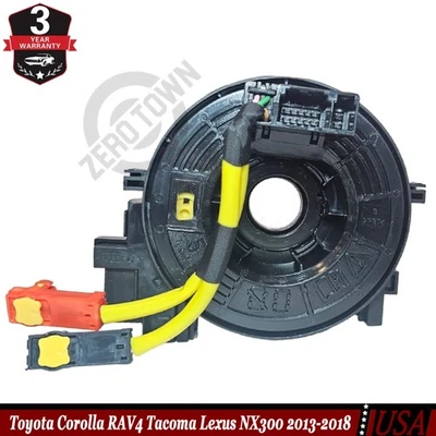 NEW Spiral Cable ClockSpring Fit Toyota Corolla RAV4 Tacoma Lexus NX300 13-18 - Image 1 of 4