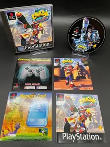 Crash Bandicoot 3 Warped -Playstation 1 (2/3) -OVP/CIB/PAL- TOP Zustand - Bild 1 von 6