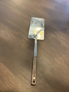 "Espátula giratoria de 12"" de colección mango de madera de acero inoxidable Taiwán" - Imagen 1 de 8