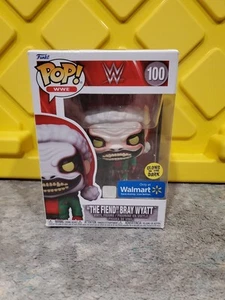 Bray Wyatt The Fiend #100 Funko Pop exclusivo de Walmart WWE brilla en la oscuridad - Imagen 1 de 5