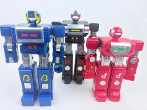 Chogokin DX Denjin Albega Lightning Speed Robot Box GC-04 Vintage Multicolor - Picture 1 of 11