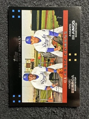 ANGEL BERROA / ANDRES BLANCO #659 2007 Topps бейсбол QTY Kansas City Royals - Изображение 1 из 2