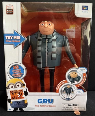 ThinkWay Toys, Despicable Me 2 - 11" Alto GRU - Habla 25 Frases y Movimientos Nuevo en Caja Foto 1 de 4