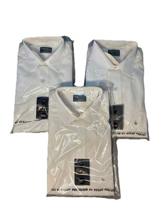 Neu mit Etikett Vintage THE PREMIERE COLLECTION Sears WEISSES HEMDPAKET FÜR HERREN 15/34 - Bild 1 von 12