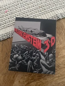 FLESH FOR FRANKENSTEIN (3-D Blu-ray, 1973) Vinegar Syndrome slipcover - Picture 1 of 4