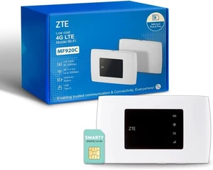 ZTE MF920, 4G+ Mifi Portátil Wifi, Conecta 32 Dispositivos, Dura hasta 10 Horas Batería - Imagen 1 de 1