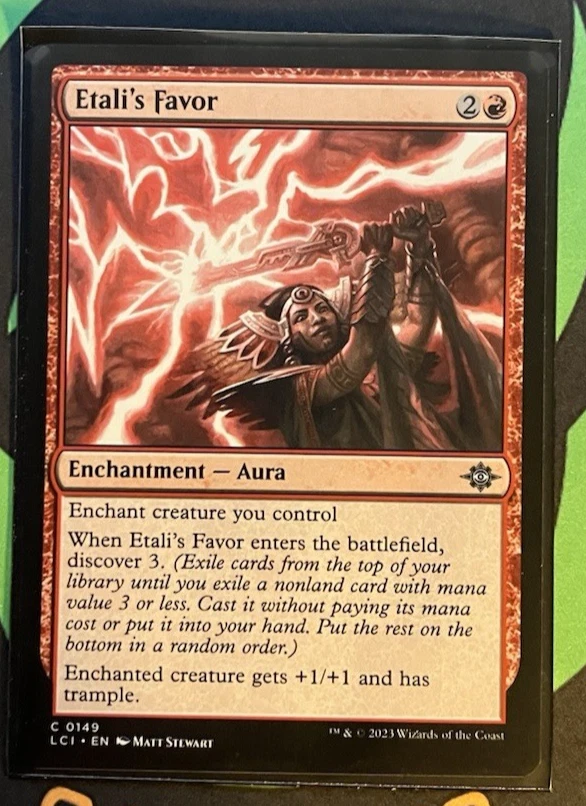 Etali's Favor The Lost Caverns of Ixalan Regular MTG - Image 1 of 1