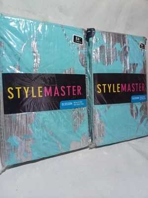 卧室客厅透明窗户窗帘花卉箔金属印花窗帘 — 第 1/4 张图片