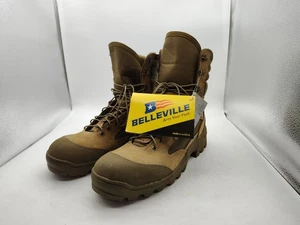 Belleville-HKR/990-Hot WeatherCombat/Hiking/MTN Boot-Brown-Vibram-Size 14.5N-NEW - Picture 1 of 17