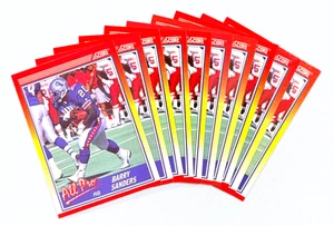 (10) Barry Sanders 1990 Score Football All Pro NM Card Lot #580 - Bild 1 von 2
