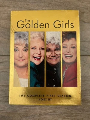 The Golden Girls DVD 1985 Complete First Season 3-Disc Set Beatrice Arthur - Image 1 of 3