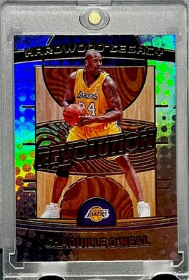 Shaquille O'Neal Shaq RARE REFRACTOR INSERT HOLO FOIL INVESTMENT CARD SSP-LAKERS - Image 1 of 4