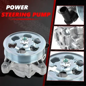 Power Steering Pump with Pulley For Honda Accord 2003-2007 2.4L 3.0L 21-5341 - Picture 1 of 15