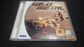 Wild Metal Rockstar Games Sega Dreamcast DC EX+NM condition COMPLETE!
