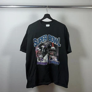 Maglietta Vintage 2001 Super Bowl XXXV Baltimore Ravens New York Giants XL - Foto 1 di 7