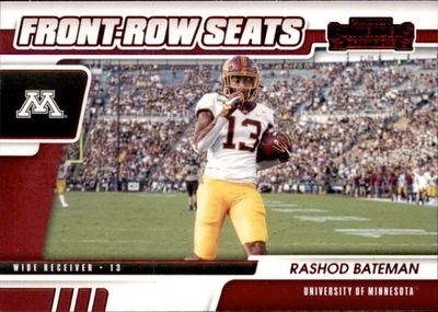 2021 Panini Contenders Draft Picks - Front Row Seats Rashod Bateman #16 (RC) Red - Image 1 of 4