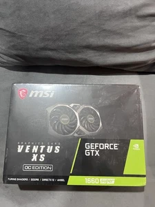 NEW Unopen MSI GeForce GTX Ventus XS 1660 Super OC Edition Graphics / Video Card - Picture 1 of 2