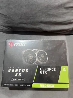 NEW Unopen MSI GeForce GTX Ventus XS 1660 Super OC Edition Graphics / Video Card - Image 1 of 2