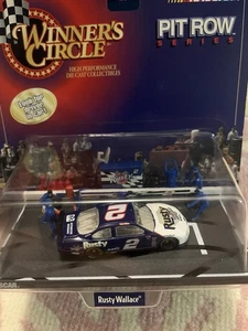 1998 Winners Circle NASCAR Rusty Wallace Pit Row 1/64 Scale Diecast SIGNED - Picture 1 of 5