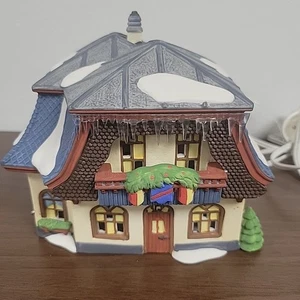 DEPT 56 Alpine Village Bakery & Chocolate Shop #56146 mit Lichtkordel - Bild 1 von 7