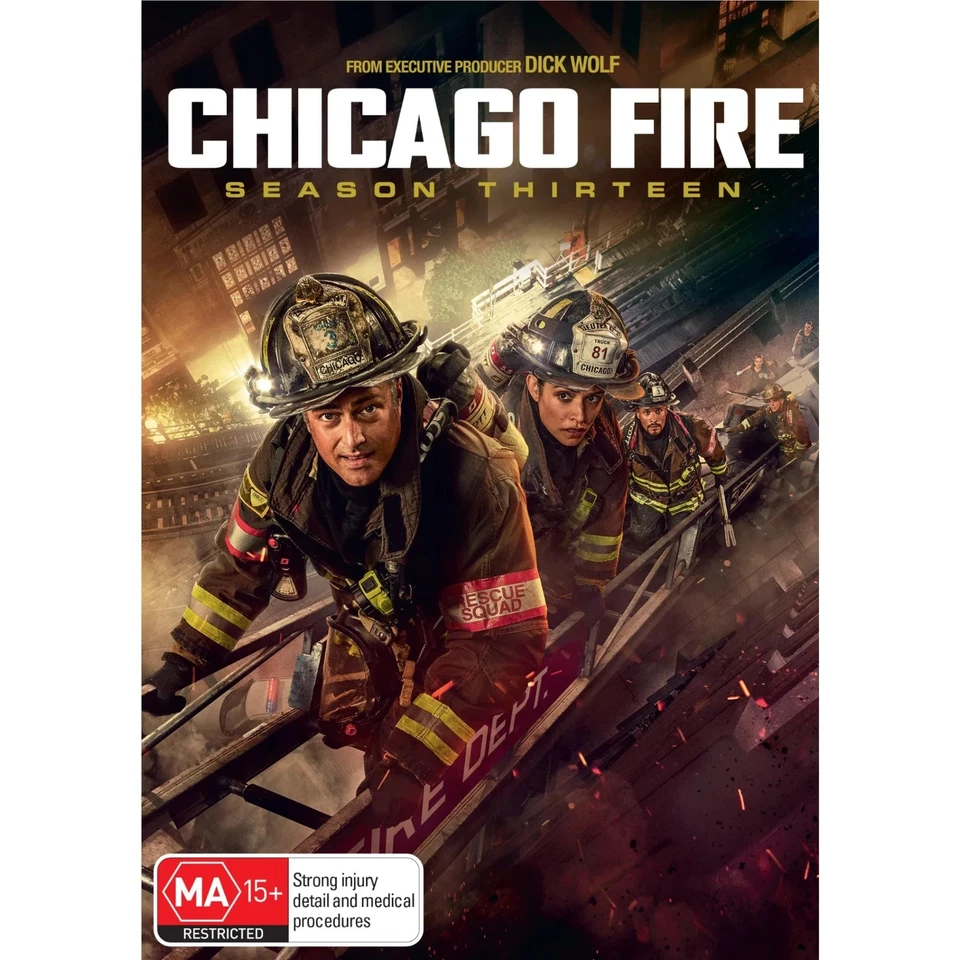 Chicago Fire Season 13 DVD BRAND NEW Region 4 GENUINE - image 1 of 1