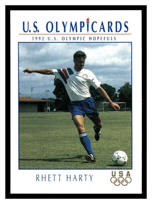 Rhett Harty #66 1992 Impel Olympicards: 1992 EE. UU. Olympic Hopefuls EE. UU. Foto 1 de 2