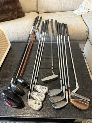 Complete Right Handed Callaway, Warrior & Wilson 12 Piece Golf Club Set - Image 1 of 4