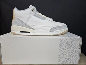 Size 13 - Air Jordan 3 Retro Craft Ivory NIKE (FJ9479-100) Men's Shoes New W Box - Picture 1 of 7