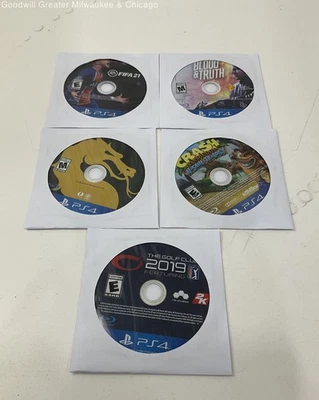 Sony PlayStation 4 Game Bundle Of 5 - Tested : Fifa 21 - Image 1 of 4