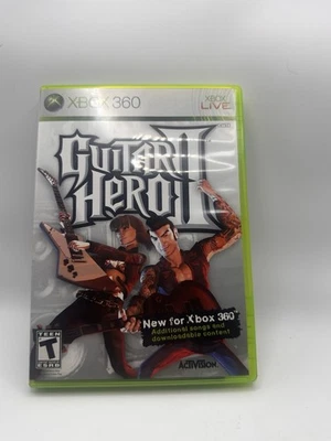 Guitar Hero II - Microsoft Xbox 360 - Complete With Manual A9 - Image 1 of 3
