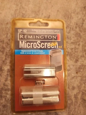 Remington SP-42 Microscreen XLR Pantalla de repuesto y cortadores ¡NUEVO Y SELLADO! Foto 1 de 2