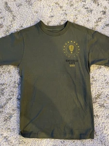 Wicked Emerald City Shirt Youth Small Hot Air Balloon Graphic Wizard Oz Tee - Picture 1 of 4