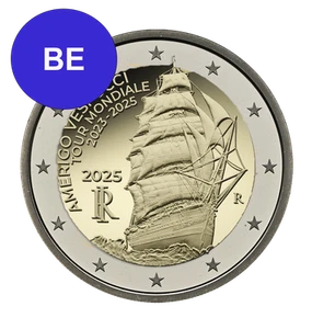 2 Euro Belle Epreuve BE Italie 2025 - Amerigo Vespucci - Zdjęcie 1 z 1