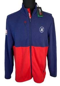 RLX Ralph Lauren Jacket Mens Large Full Zip  122nd US Open The Country Club NEW - Picture 1 of 17