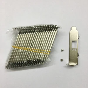 20pcs LOW PROFILE BRACKET FOR MNPA19-XTR MELLANOX CONNECTX-2 RT8N1 NETWORK CARD - Afbeelding 1 van 7